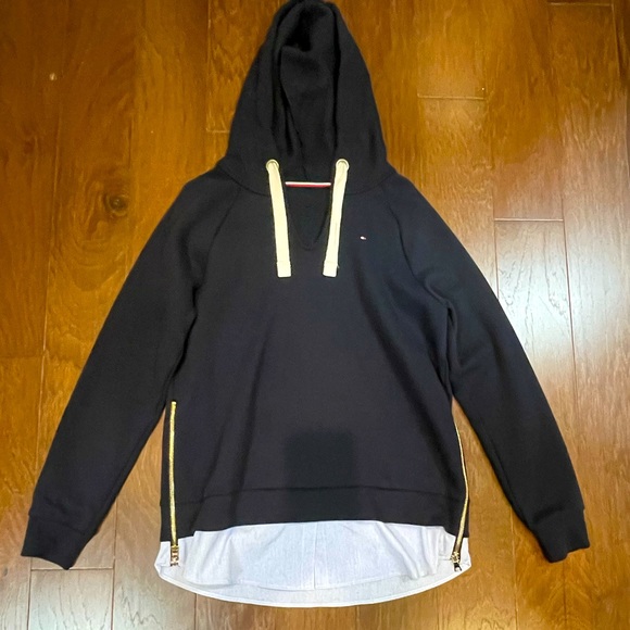 Tommy Hilfiger layered look Hoodie Medium - Picture 1 of 2
